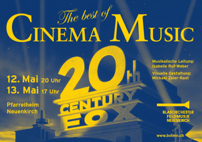 Flyer Cinema Music 2007