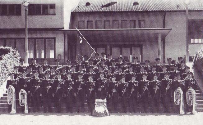 Feldmusik Neuenkirch im Jahre 1953