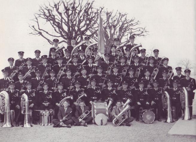 Feldmusik Neuenkirch im Jahre 1956