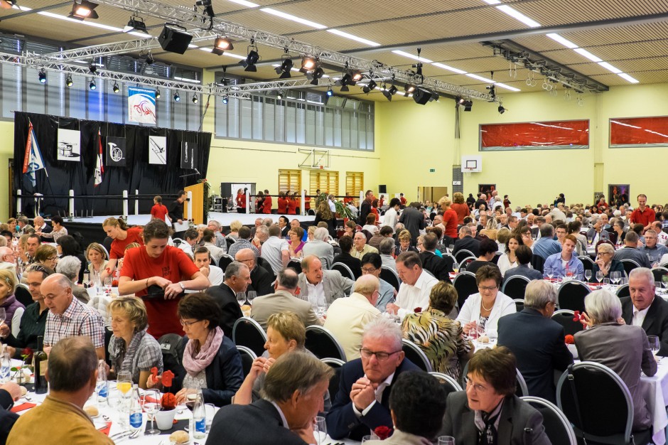 Bankett und Feier zum 135 johr Jubiläum des Blasorchester Neuenkirch