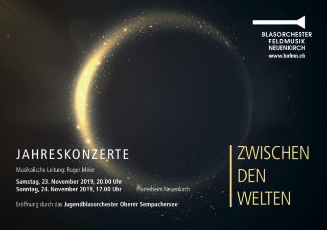 Flyer Jahreskonzert 2019